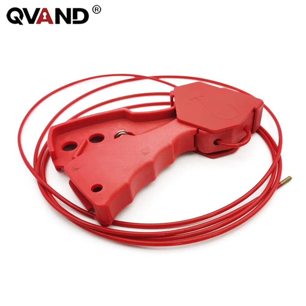 Qvand Adjustable Safety Cable Lock for Secure Lockout Solutions