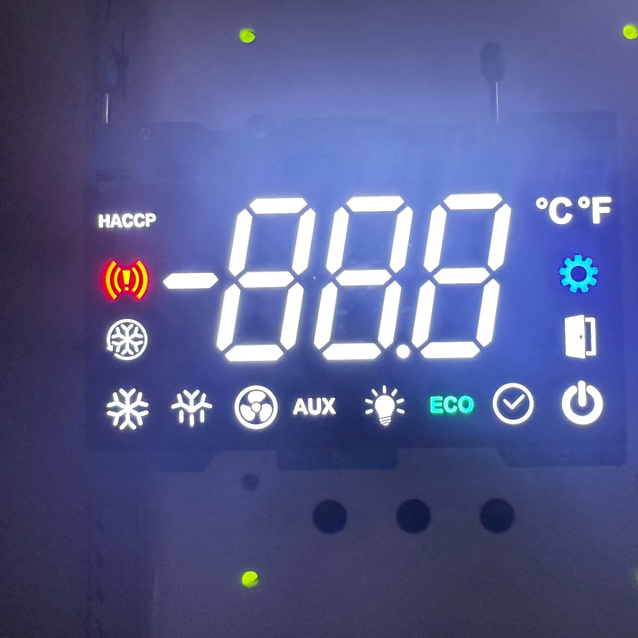 Custom 3-Digit LED Display for Cold Room Temperature Monitoring