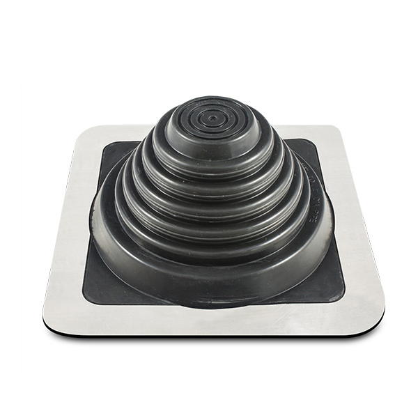 Customized EPDM/Silicone Stove Pipe Boot Rubber Roof Seal Flashing
