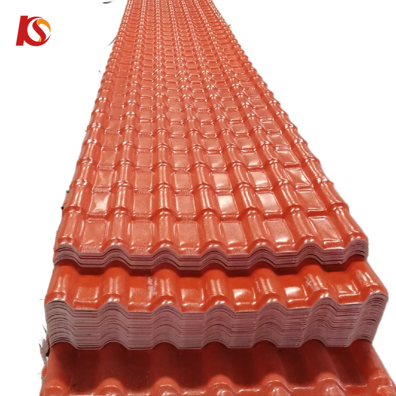 Impact Resistance Spanish Style PVC Roofing/Roof Tile/Sheet