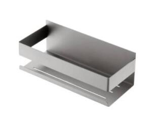 Stainless Steel 304 Wall Mounted Bathroom Shelf Metal Holder Rack