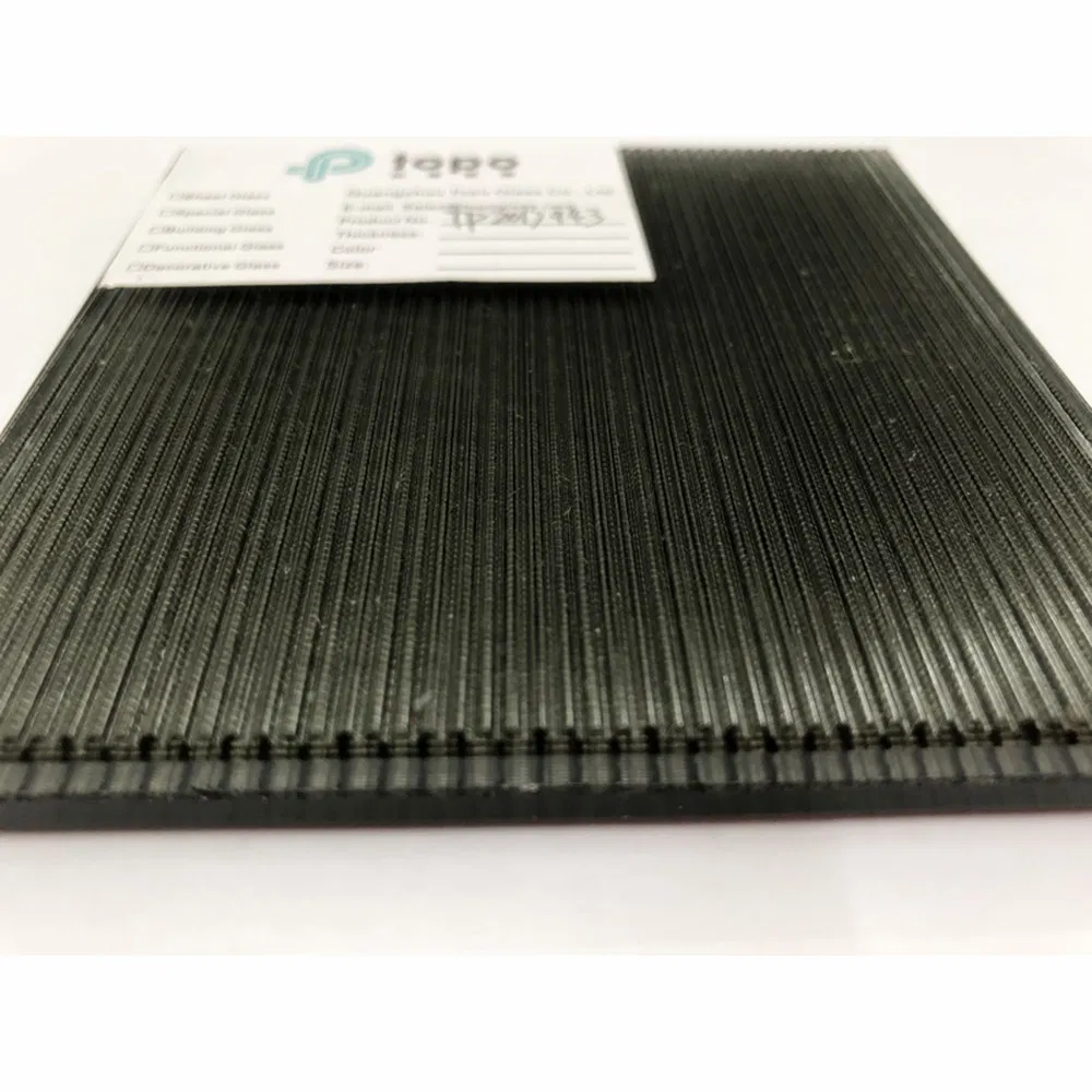 3mm+3mm Best Laminated Wire Mesh Glass (PLW-TP)