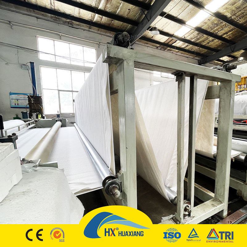 Impermeable Geocomposite Geomembrane with Nonwoven Geotextile Composite for Water Conservancy