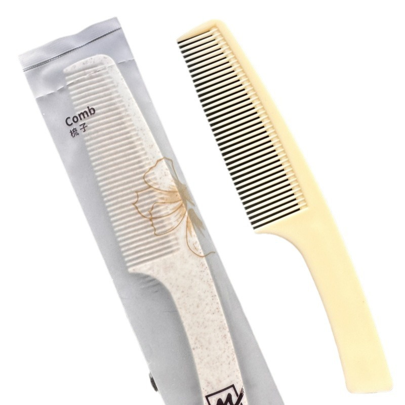 OEM Cheap Disposable Hotel Travel Plastic Hair Combs Double Tooth Comb