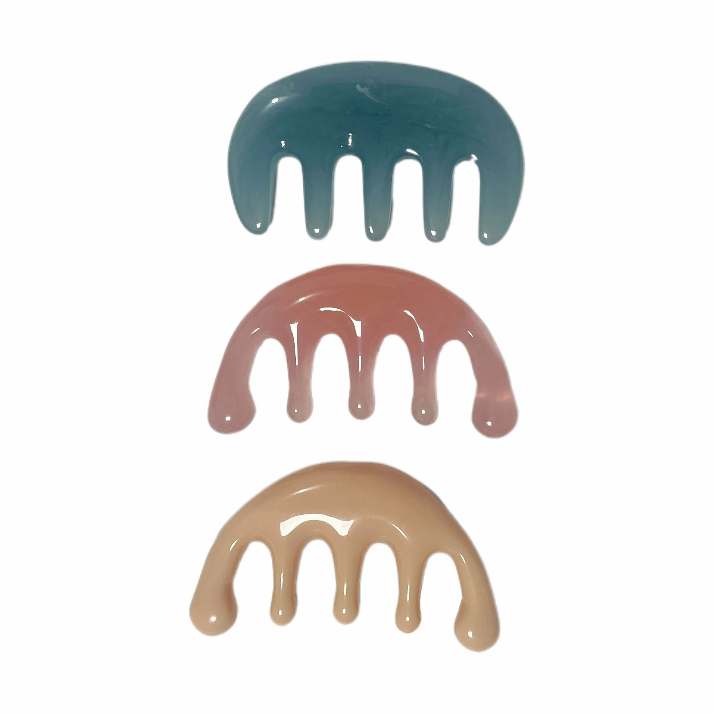 Wholesale Handheld Resin Head Care Body Massager for Women Gua Sha