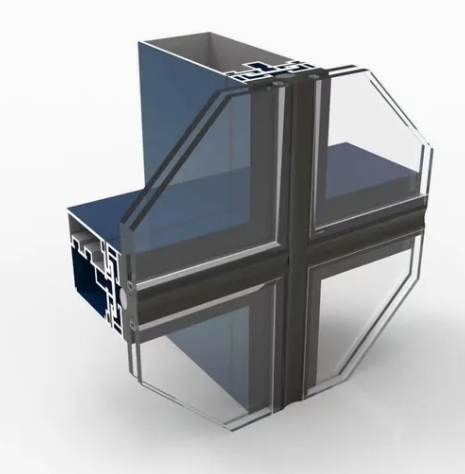 Low Maintenance Glass Facade System for Commercial Use