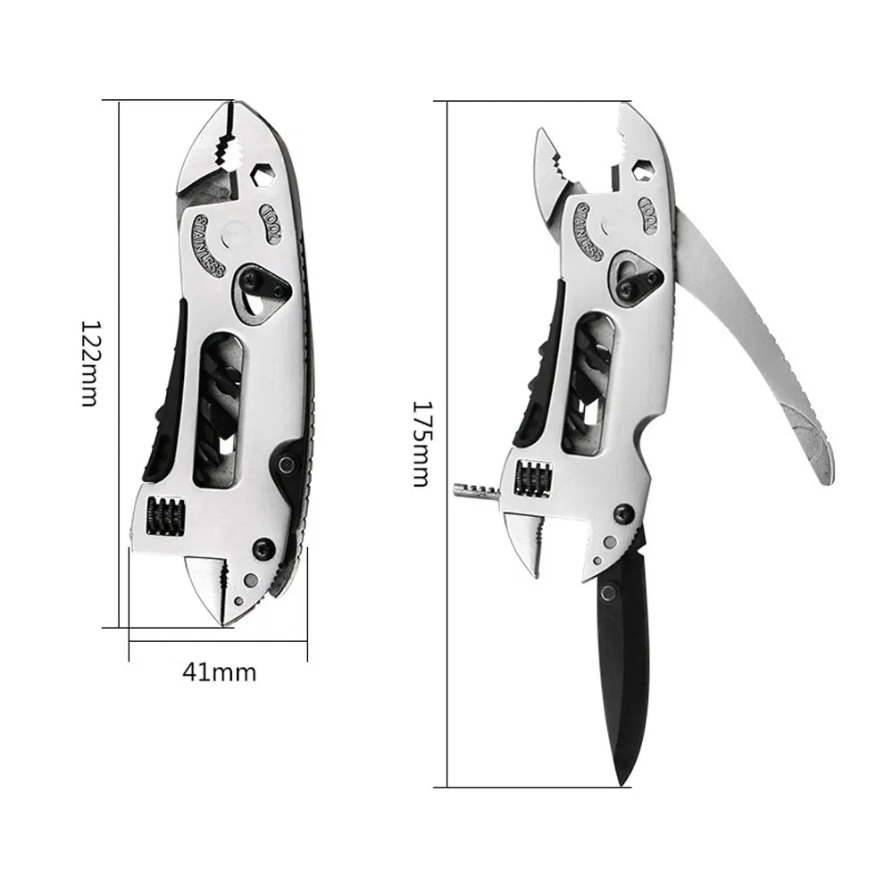 Stainless Steel Multi Tool Set Wire Cutter Pliers Survival Emergency Gear Wyz21706
