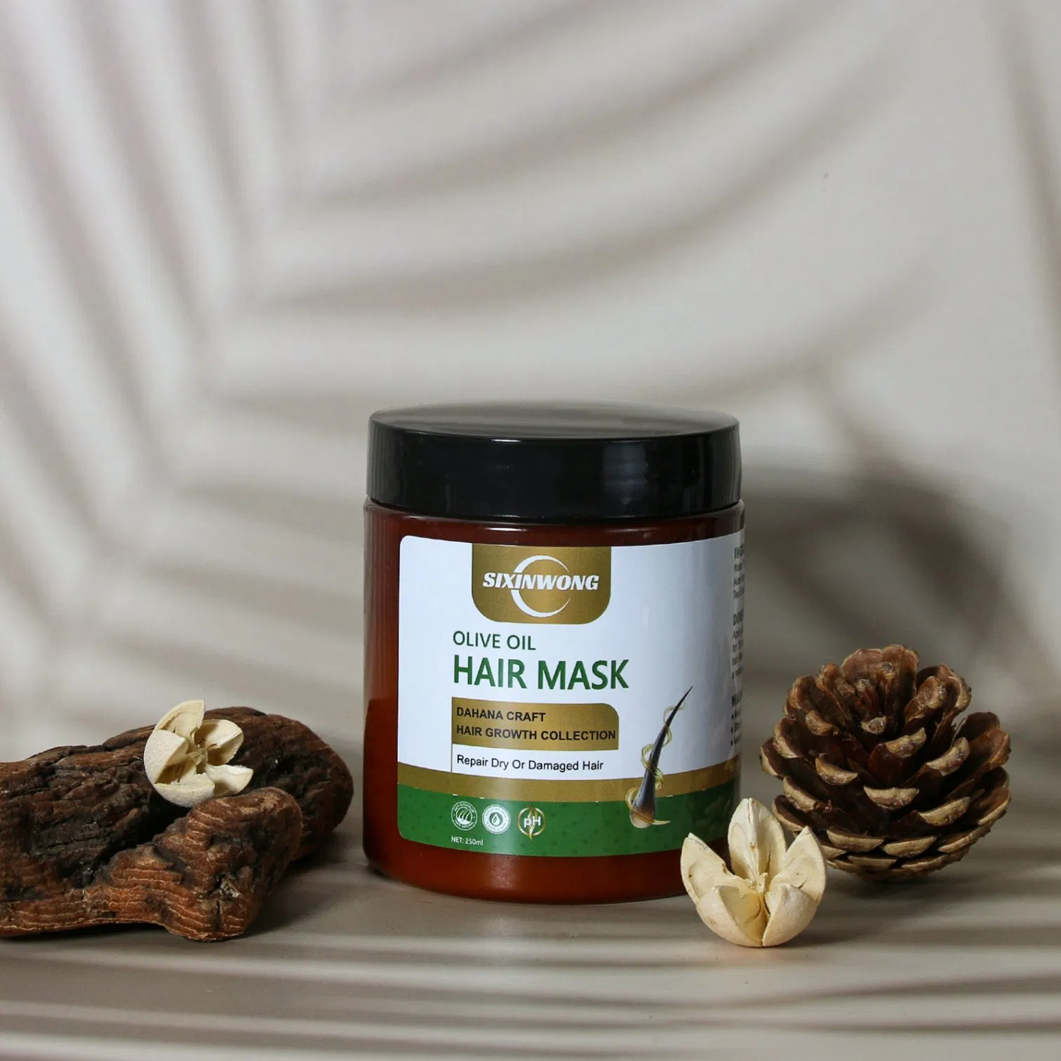 Beauty Cosmetics Hair Moisturizes Care Dry Damaged Professional Olive Oil Hair Mask