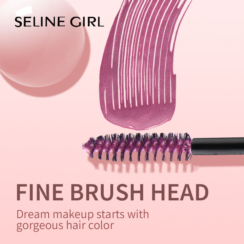 Seline Girl 8 Colors Dual Use Disposable Mascara Hair Dye