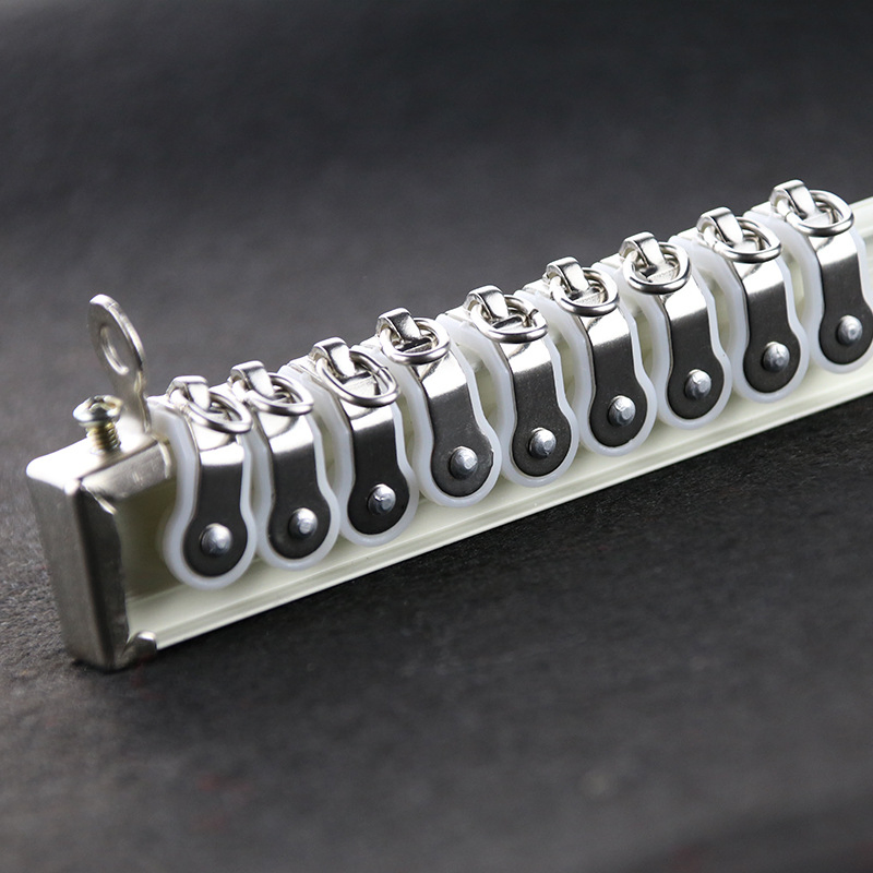 Thickened Aluminum Alloy Curtain Rod Bedroom and Living Room Side, Top Installation