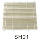 Bamboo Sushi Rolling Mat Peeled Square Use for Sushi Foods 24cm*24cm*2.5mm