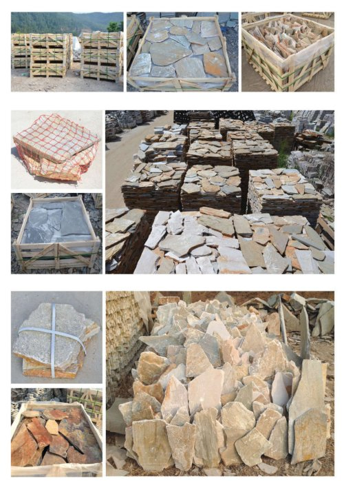 Natural Rusty Slate Flooring for Swmming Pool Surrounding