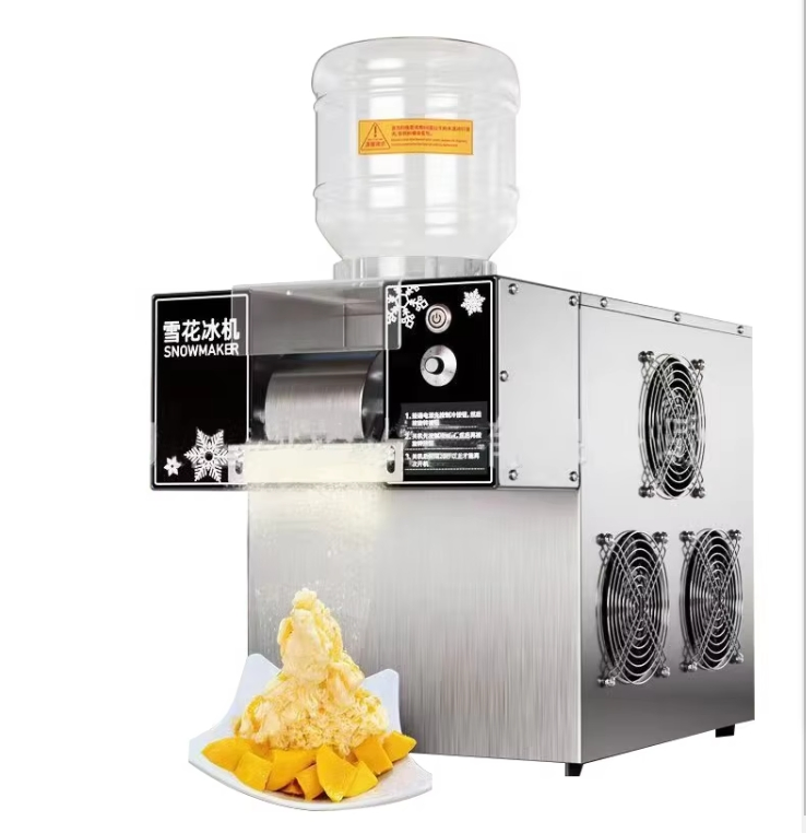 Industrial Snow Ice Maker Double Snowflake Making Machine