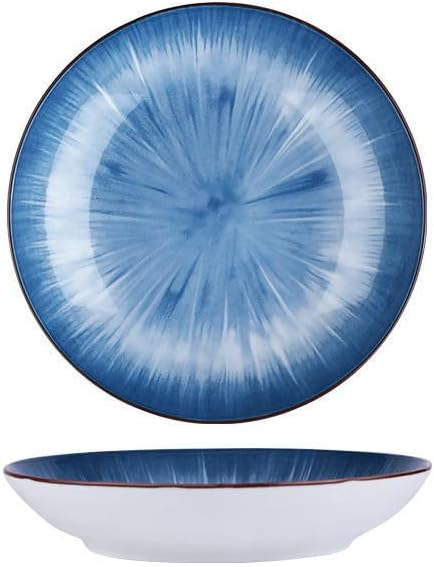 8"Coup Moon Soup Bowl Plate Pad Printing Decal Ceramic Porcelain Tableware