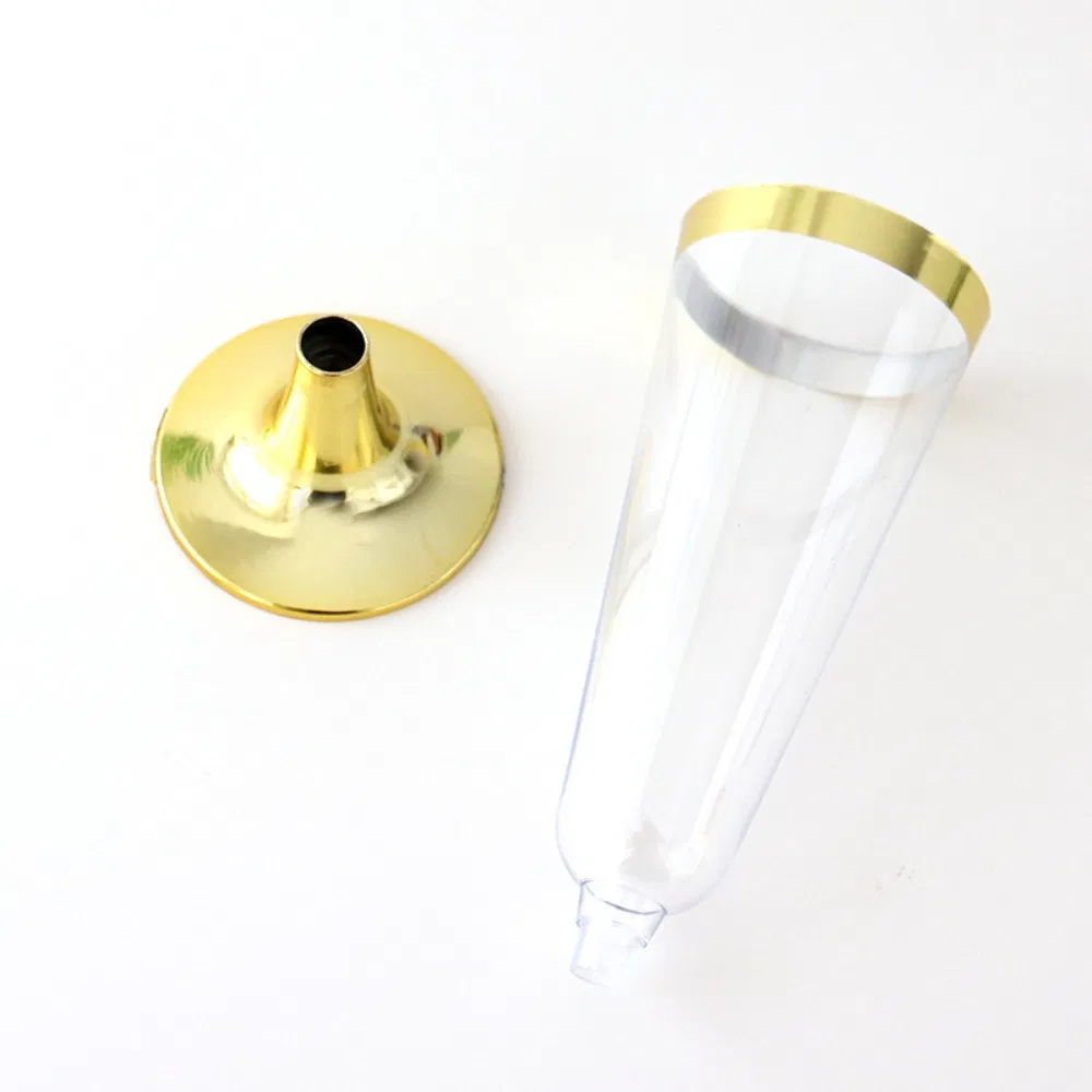 Plastic Wine Glass Champagne Flutes Premium Disposable Clear Cups Mi25732