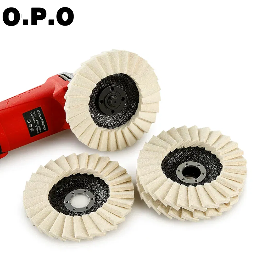 China Wholesale High Quality Abrasive Wool Felt Polishing Grinding Wheel for Metal Polish Stainless Steel Aluminium