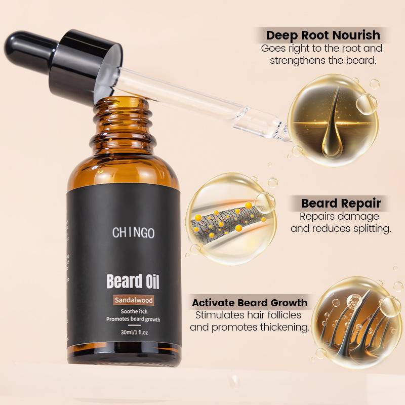 Organic Beard Care Moisturizing Nourishing Hair Beard Growth Oil