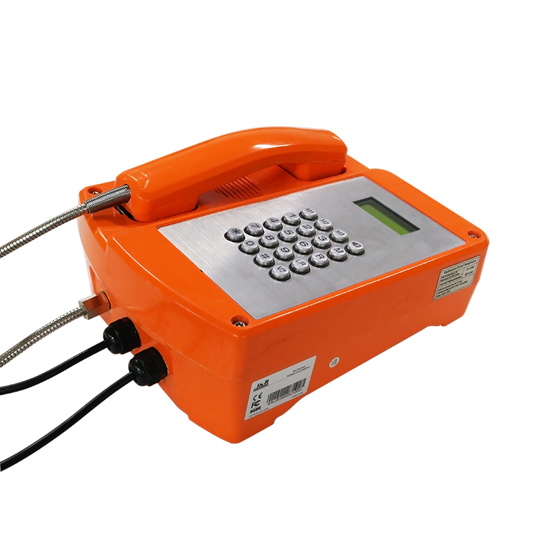 Explosion-Proof Keypad Telephone with Display Screen