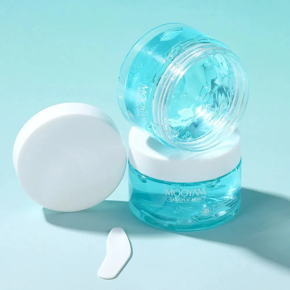 Salicylic Acid Sleep Mask Moisturizing Soothing Face Mask Cream Facial Beauty Good Night Collagen Gel Mask