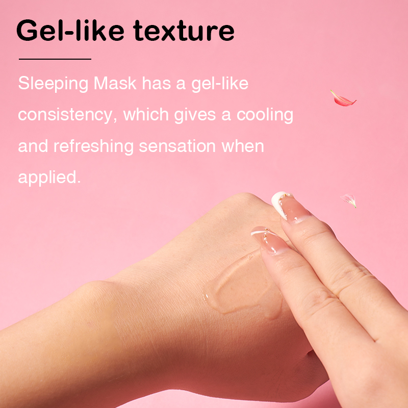 Deep Hydration Anti-Wrinkle Damascus Rose Skincare Whitening Smoothing Facial Sleeping Mask