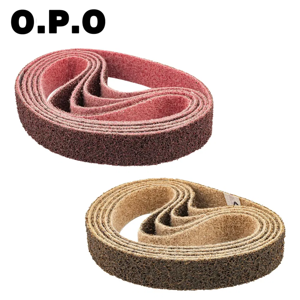 Non-Woven Nylon Abrasive Belt for Metal Polishing & Satin Finish