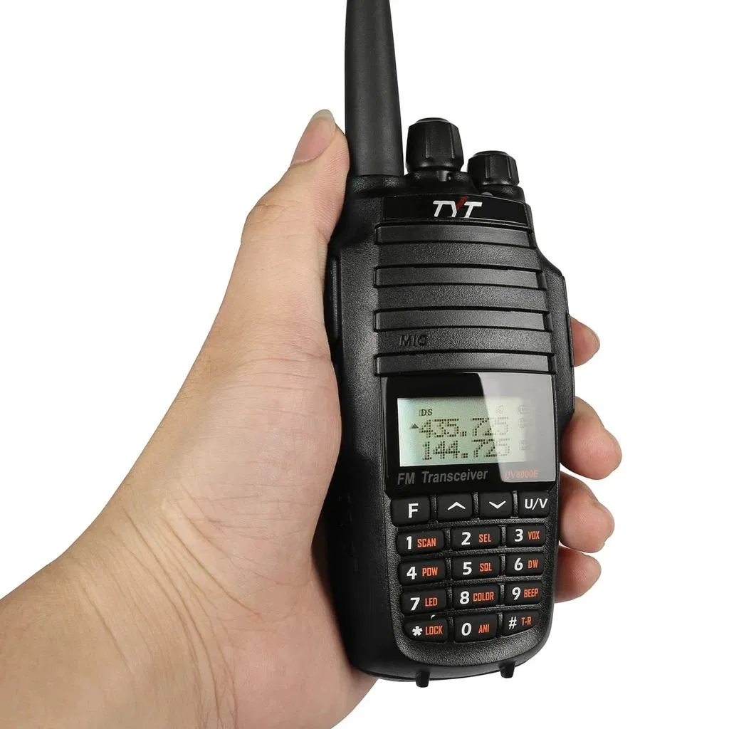 128 Channels Th-UV8000d Handheld Radio Tyt Walkie Talkie with Display Screen