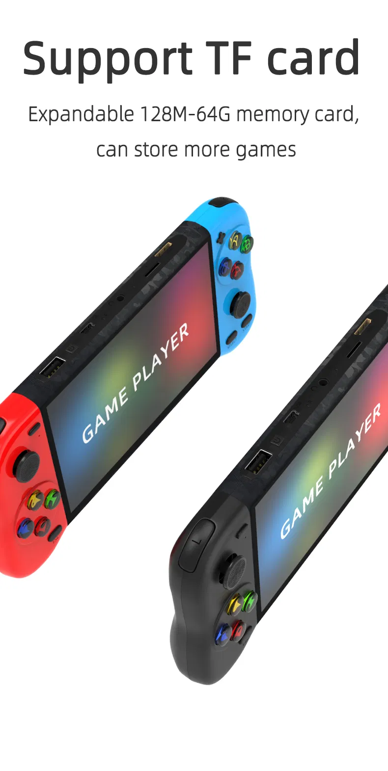 Портативная игровая консоль X19max с джойстиком 5.1 HD