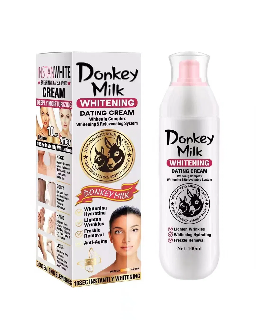 Donkey Milk Whitening Hydrating Body Lotion