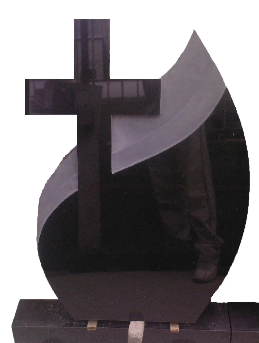 American Natural Stone Granite Monument Double Single Headstone