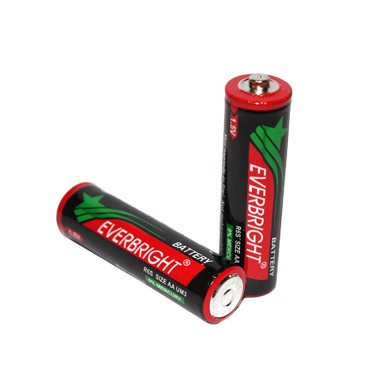 High Energy Long Lasting 1.5V AA R6s Power Flash Battery