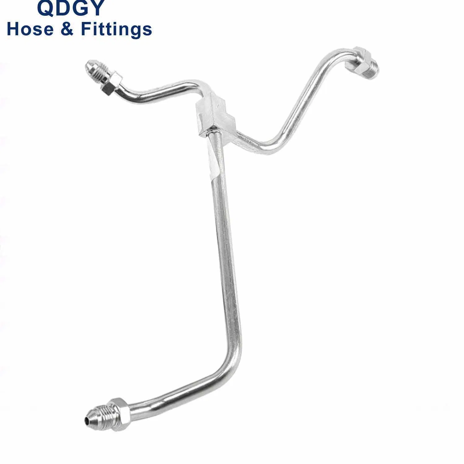 Гидравлическая тормозная магистраль Harley-Davidson из нержавеющей стали, с тройником и фитингами для ABS