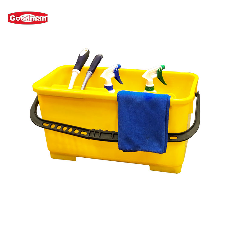 Commercial 24L Cleaning Water Bucket Household Plastic Pail Bucket Heavy Duty Cleaning Bucket