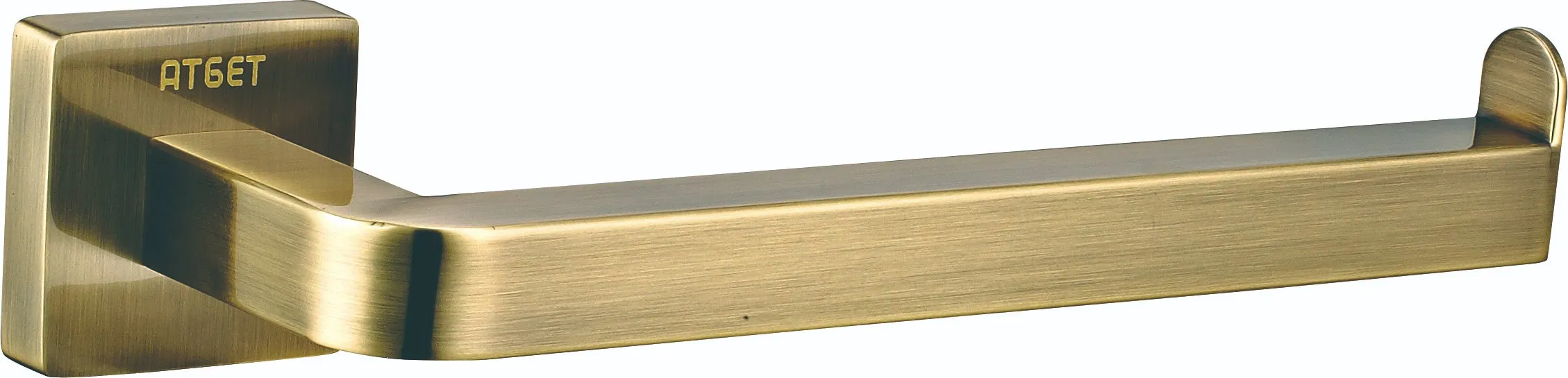 High Quality Stainless Steel Bathroom Matt Black Towel Ring for Hotel