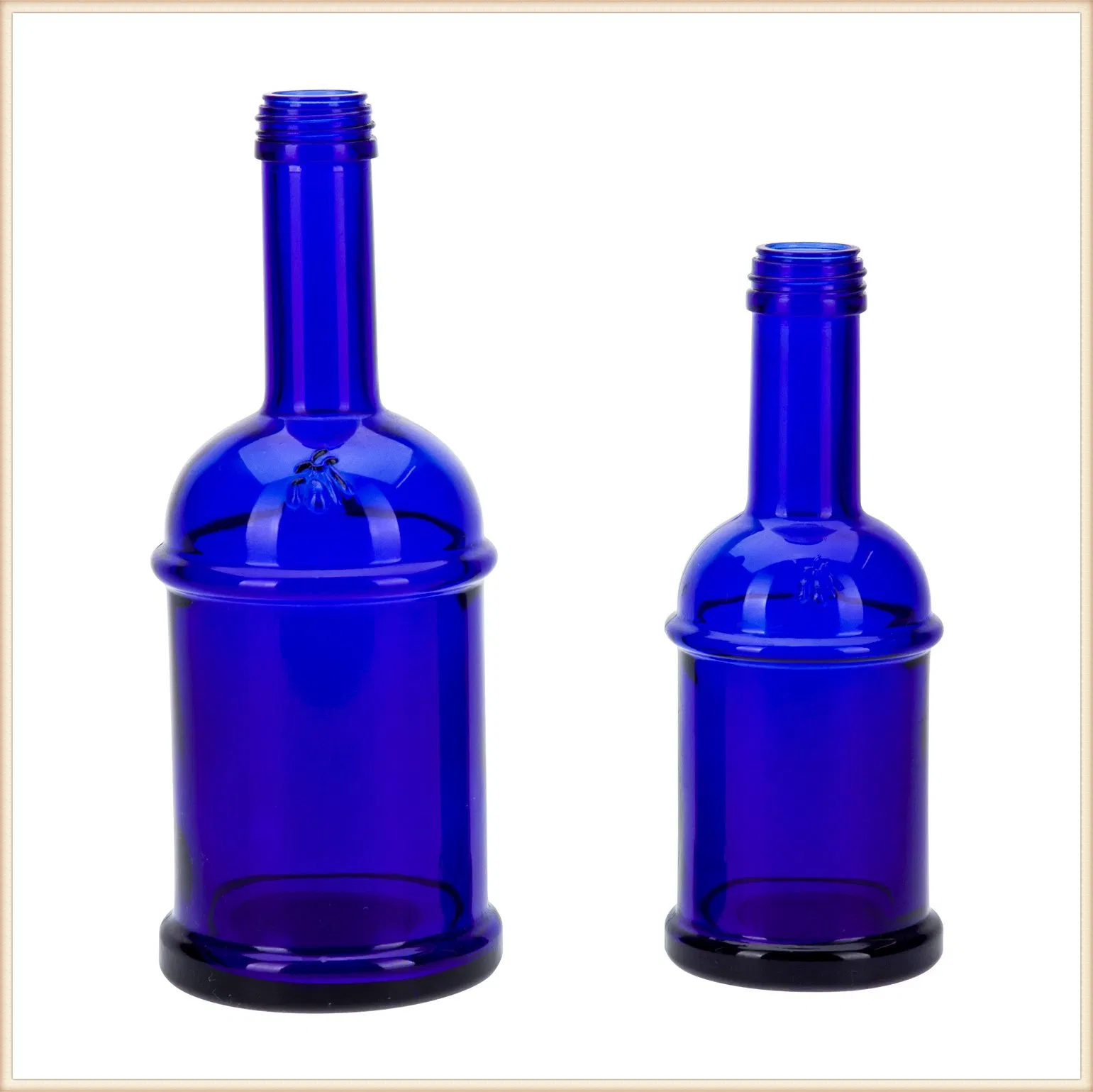 Bulk Supply 500ml Clear Glass Olive Bottle with Durable Thick Wall Construction Material