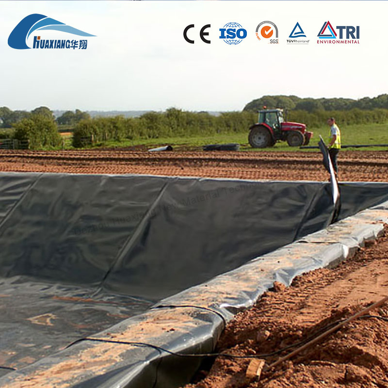 1.5mm 2mm HDPE Geomembrane Suitable for Pond Lining Landfill Projects and Fishery Fish and Shrimp Farming
