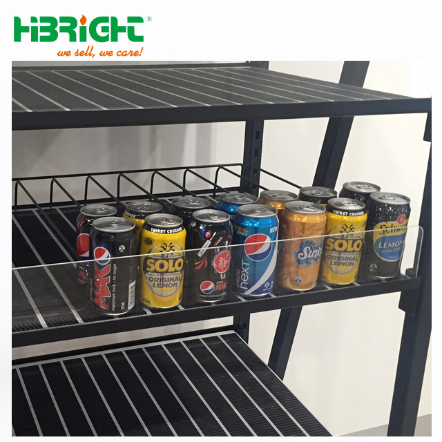 Auto Feed Gravity Track Roller Shelf System for Supermarket Gondola