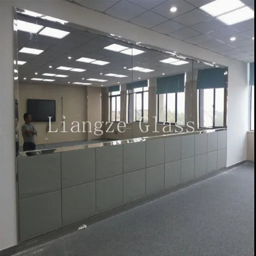 6mm High Reflectivity Temperable Mirror/Toughened Mirror Glass for Wall Panelling