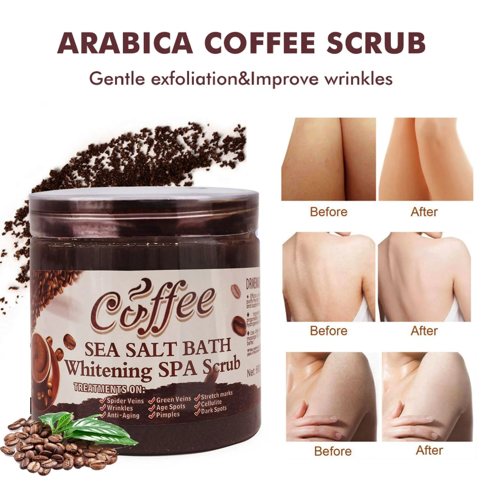 Natural Exfoliating Body Scrub for Soothing Skin Relief