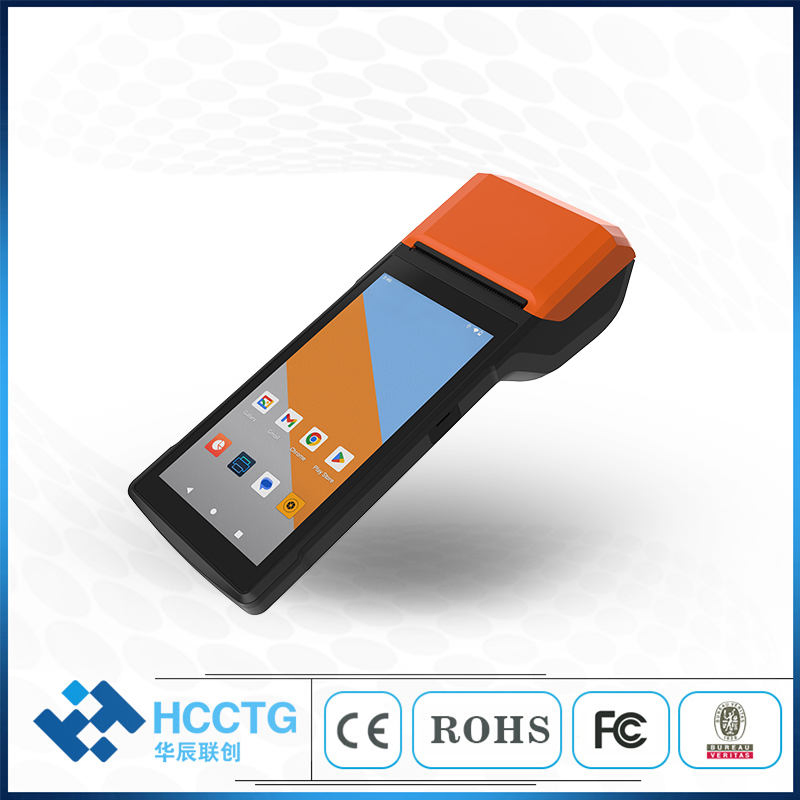 WiFi 4G Android Touch Screen Handheld POS Parking Ticket Machine with Thermal Printer R330