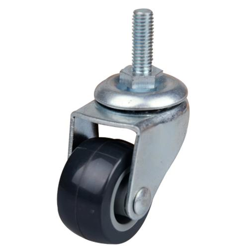 China Factory Swivel PU Caster Wheel Display Rack Wheel