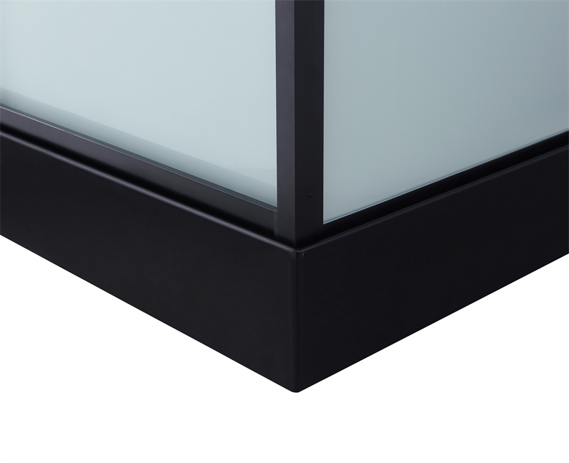 Complete Shower Enclosure with Wash Basin Cabinet and Toilet