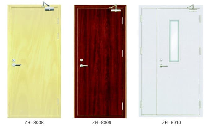 Australian Fire Door Standard Custom Hospital Room Wood Fireproof Door 30 60 90 Minutes Timber Fire Door