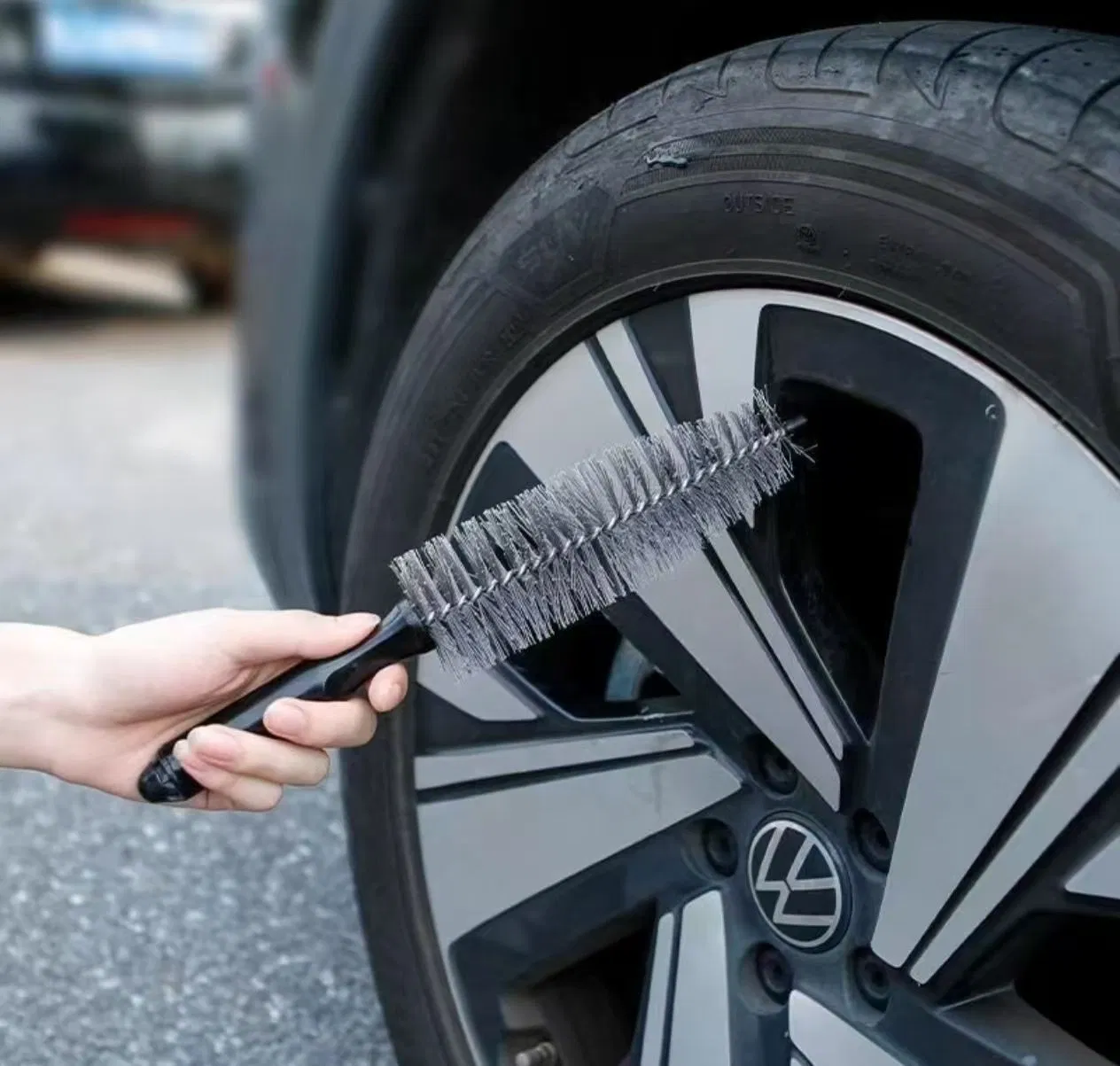 Щетка для чистки дисков автомобиля Premium Anti-Splash