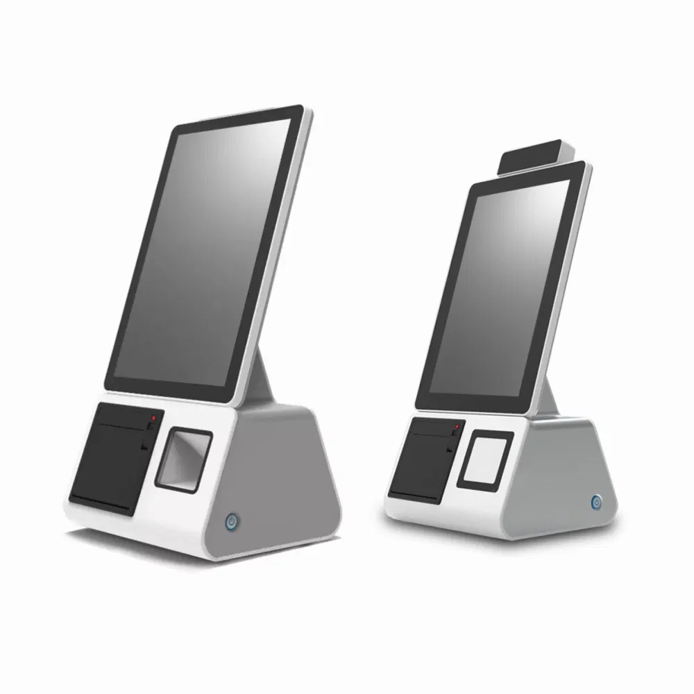 10.1inch Restaurant Fastfood Order Self Service Touchscreen Display Cash Acceptor Payment Kiosk LCD Touch Screen