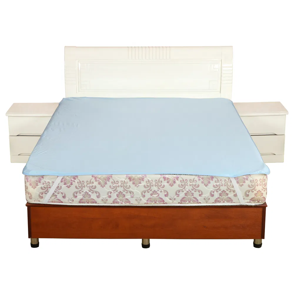 Waterproof Cooling Pad Noiseless Mattress Cover Hypoallergenic Elastic Anti-Mite Bed Bug Proof