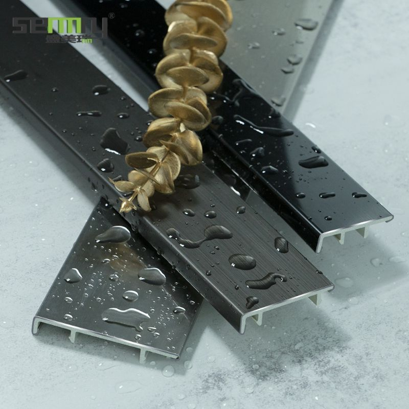 Black Color Coating Metal Sheet for Skirting Line