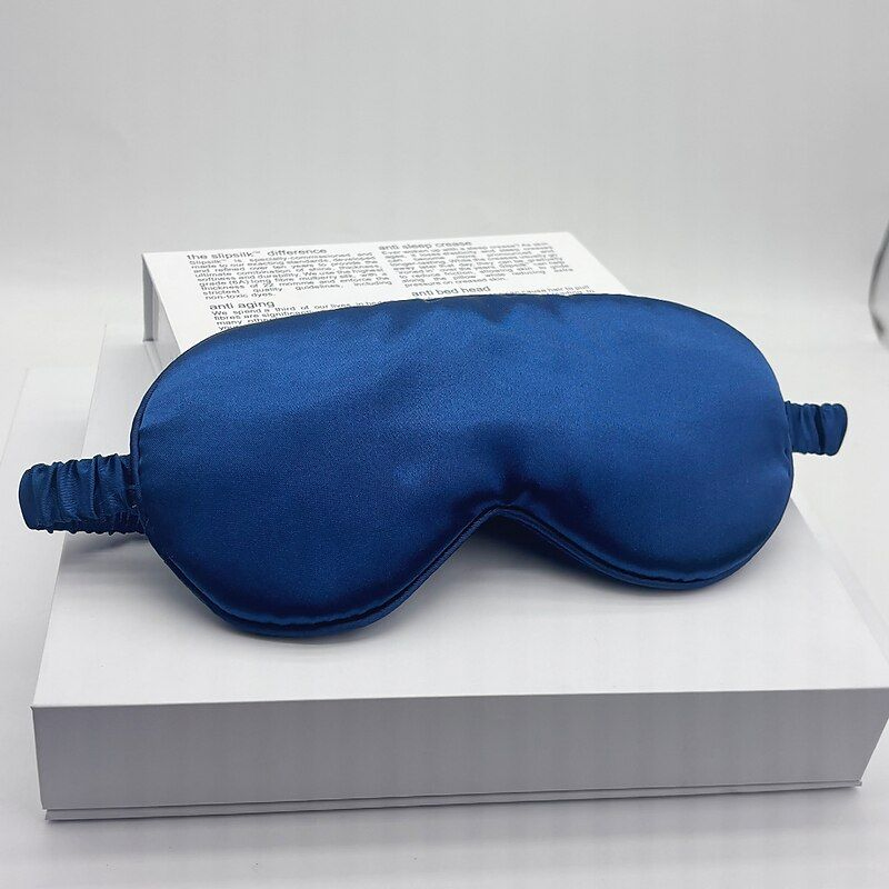 Factory Silk Gel Eye Mask for Sleeping Double Layer Filling and Elastic Strap