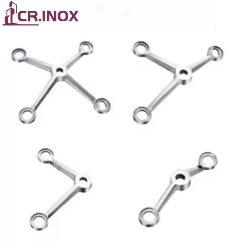 Stainless Steel 304/316 Spider Fittings for Glass