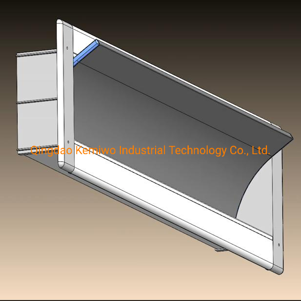 Easy Loading and Unloading Poultry House Equipment PP Material Side Wall Air Inlet