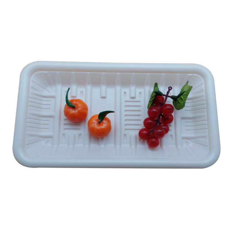 100% Compostable Fast Food Packing Biodegradable PLA Meat Trays